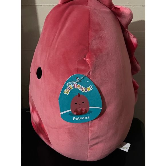 Squishmallows Rare 12" Poleena The Dinosaur NWT - Picture 4 of 9